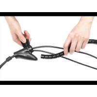 DIGITUS Flexibler Kabelspiralschlauch mit Einzugshilfe 5m 3