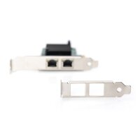 DIGITUS Dual Gigabit Ethernet PCI Express Karte, 2-Port 3