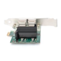 DIGITUS Dual Gigabit Ethernet PCI Express Karte, 2-Port 5