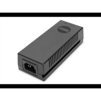 DIGITUS PoE+ Injecktor 10 Gigabit Ethernet 802.3at, 30 Watt 