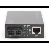 DIGITUS Medienkonverter Gigabit Ethernet, Multimode, SC 4