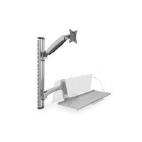 DIGITUS WAH 17"-27" 1TFT        2Gelenke    silber