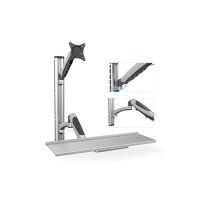 DIGITUS WAH 17"-27" 1TFT        2Gelenke    silber