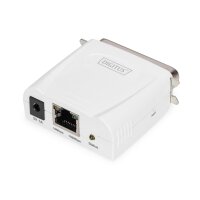 DIGITUS Printserver Fast Ethernet, 1-Port parallel 2
