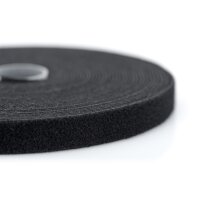 DIGITUS Klettbandrolle 10x15x2,6mm schwarz 2
