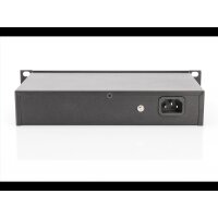DIGITUS Switch 8-Port  Gigabit 10" 80W PoE Unmanaged sc