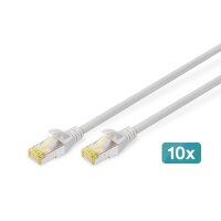 DIGITUS CAT 6A S/FTP Patchkabel, 10...