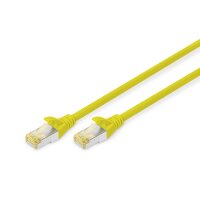 DIGITUS CAT 6A S/FTP Patchkabel, 2m, gelb