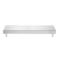 Hintere Arbeitsplatte für Grillsystem Green Fire, HENDI, Arbeitsplatte hinten, 650x298x(H)160mm