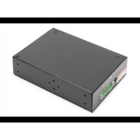 DIGITUS Switch Ind. 8-Port  Gigabit         Unmanaged schwar