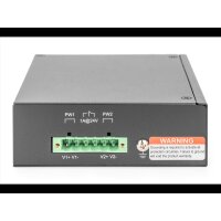 DIGITUS Switch Ind. 8-Port  Gigabit         Unmanaged schwar