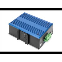 DIGITUS Switch Ind. 8-Port  Gigabit         Unmanaged blau 2