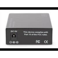 DIGITUS Medienkonverter Gigabit Multimode/ Singlemode, SC/SC