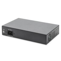DIGITUS Switch 8-Port  Gigabit 180W PoE Unmanaged schwarz 2