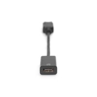 DIGITUS DisplayPort Adapter DPort -> HDMI St/Bu 0,2m akti