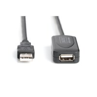 DIGITUS Repeaterkabel USB 2.0 Typ A male > female 20.00m 