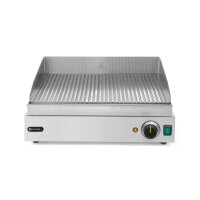 Grillplatte, HENDI, Profi Line, gerillte Ausführung, 230V/2400W, 550x435x(H)245mm