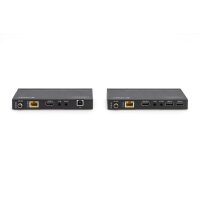 DIGITUS 4K HDBaseT HDMI KVM Extender Set USB 2.0 150m 4