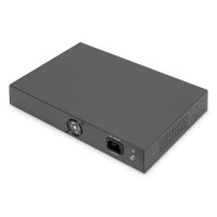 DIGITUS Switch 16-Port 10/100  32W  PoE           schwarz 2