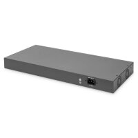 DIGITUS Switch 16-Port 10/100  250W PoE Unmanaged schwarz 2
