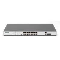 DIGITUS Switch 16-Port 10/100  250W PoE Unmanaged schwarz 4