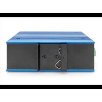 DIGITUS Switch Ind. 8-Port  10/100      PoE Unmanaged blau 4