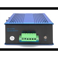 DIGITUS Switch Ind. 8-Port  10/100      PoE Unmanaged blau 5