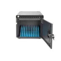 DIGITUS Mob.Ladeschrank Notebooks/Tablets 14"   10 Pl&A