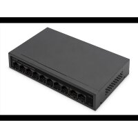 DIGITUS Switch 8+2Port  10/100  30W FE P gallery