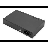 DIGITUS Switch 8+2Port  10/100  30W FE PoE Unmanaged schwa 2
