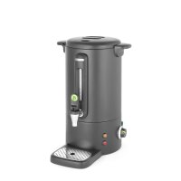 Heißgetränkekessel mattschwarz – Design by Bronwasser, HENDI, 9L, Schwarz, 220-240V/950W, 307x330x(H)450mm