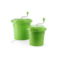 Salatschleuder, HENDI, 12L, Grün, ⌀335x(H)430mm