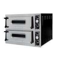 Pizzaofen Basic 44, HENDI, 2 Kammern, 400V/9400W,...