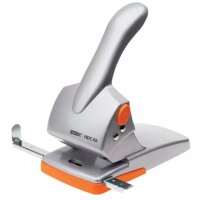 Rapid Registraturlocher HDC65 silber, orange