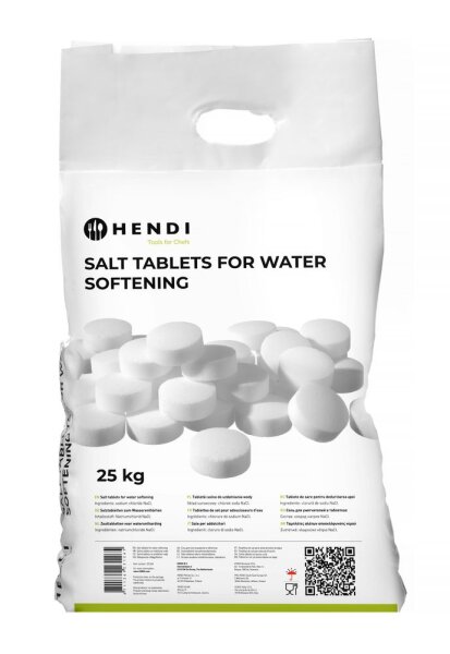 Salztabletten zur Wasserenthärtung, HENDI
