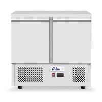 Kühltisch, zweitürig Kitchen Line 300L, Arktic, 230V/220W, 900x700x(H)890mm