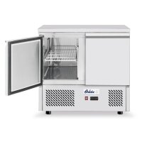 Kühltisch, zweitürig Kitchen Line 300L, Arktic, 230V/220W, 900x700x(H)890mm