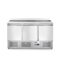 Saladette, dreitürig 380 L, Arktic, 230V/310W, 1390x702x(H)1205mm