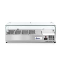 Aufsatz-Kühlvitrine Gastronorm 1/3, Arktic, 9x GN...