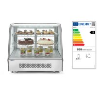 Aufsatz-Kühlvitrine, Arktic, 160L, 230V/160W, 885x570x(H)680mm