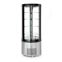 Kuchenvitrine, rund 360L, Arktic, 360L, 220-240V/460W, ⌀680x(H)1755mm