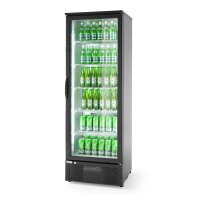 Kühlschrank hinten mit einer Tür, Arktic, 300L, Schwarz, 220-240V/195W, 600x528x(H)1820mm
