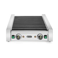 Rollengrill - 2 Zonen, HENDI, 14 Rollen, 230V/1480W, 520x650