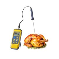 Thermometer mit Digitalanzeige und Stiftsonde, HENDI, 195x85x(H)45mm