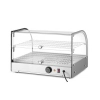 Warmhaltevitrine doppelt, HENDI, doppelt, Schwarz,...