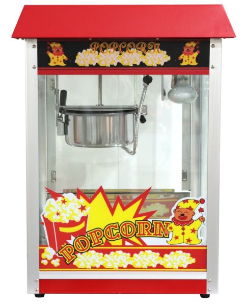 Popcorn-Maschine, HENDI, Rot, 230V/1500W, 574x420x(H)778mm