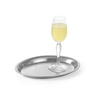 Kaffeetablett - oval, HENDI, 200x140mm