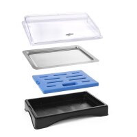 Rolltop-Display gekühlt - GN 1/1, HENDI, Set inkl....