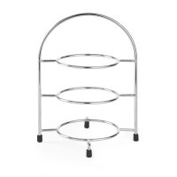 Teller-Etagere, HENDI, geeignet für Teller bis max. Ø 275 mm, 290x290x(H)440mm
