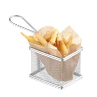 Miniatur-Snack-Frittierkörbe, HENDI, 100x80x(H)75mm